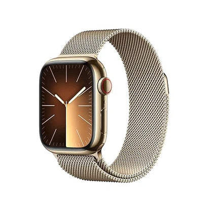 Apple Watch Series 9 [GPS 41mm] Midnight Aluminum Case with Midnight Sport Band S/M.